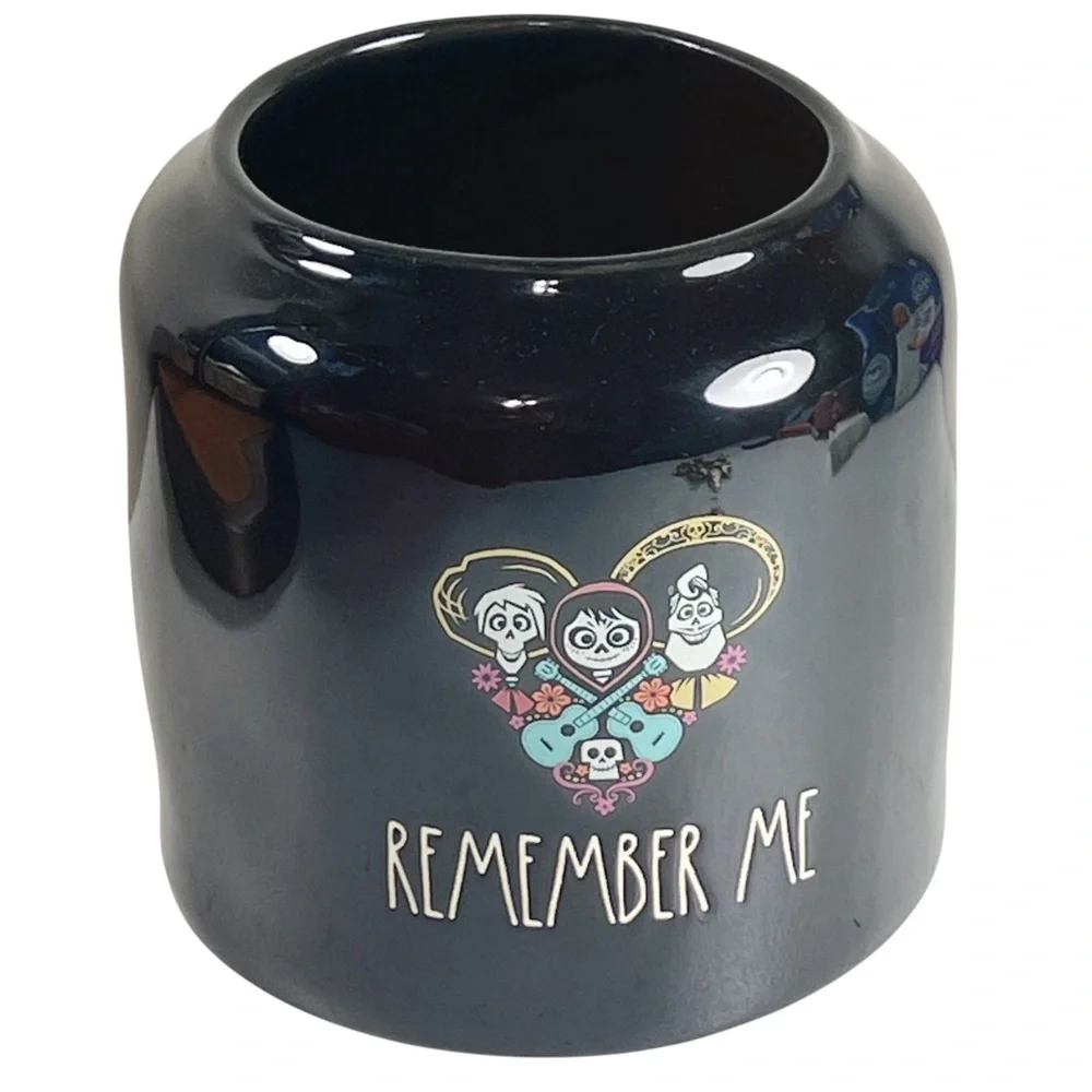 Rae Dunn Disney Pixar Coco 'Remember Me' Cannister (Missing Lid) Animated Mexico